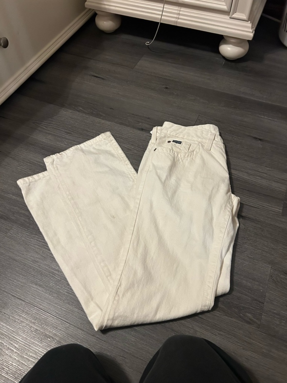 Cinch Women's Boot Cut Jeans in Off-White/Cream (look at sizing tag)